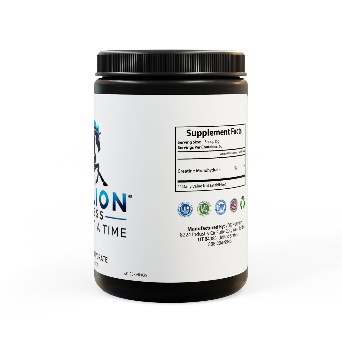 Creatine Monohydrate Supplement (300g, 10.58oz)