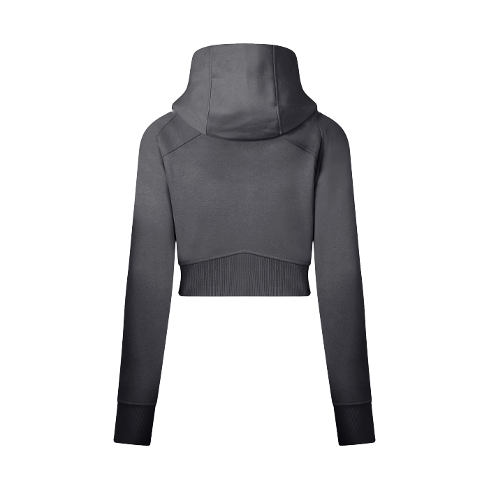 Cropped Zip-Through Hoodie #RP0005