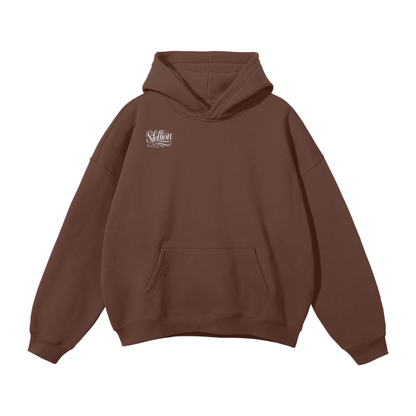 Streetwear Unisex Oversized Solid Color Fleece Hoodie